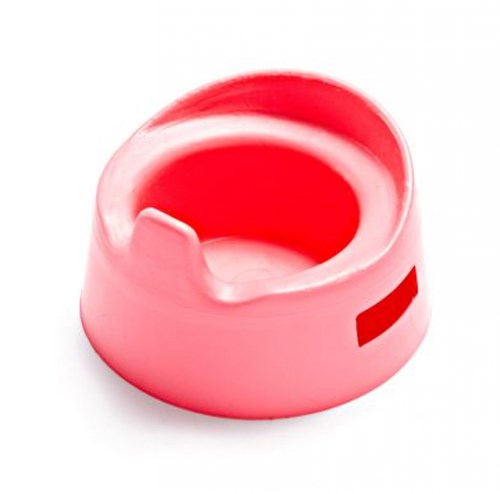 Heless babypop potje roze 9 cm - poppenaccessoire plastic