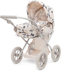 Skrallan landau poupée 2-en-1 montgolfière - poussette réglable