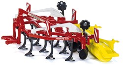 Siku Pöttinger Synkro jouet agricole 1:32 avec rouleau packer rotatif