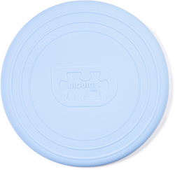 BigJigs siliconen frisbee - Powder Blue voor buitenplezier