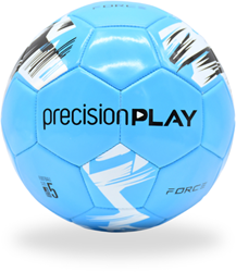 PrecisionPLAY Force Football - Fluo Blue/White/Black - 4