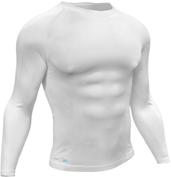 Precision thermoshirt - basislaag lange mouw junior wit L sport