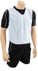Precision trainingshesje mesh wit voor jeugd sporttraining