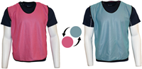 Precision chasuble d'entraînement sport polyester réversible rose-bleu jeunesse