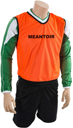 Precision chasuble Gaelic officiels fluo orange adulte grande taille sport