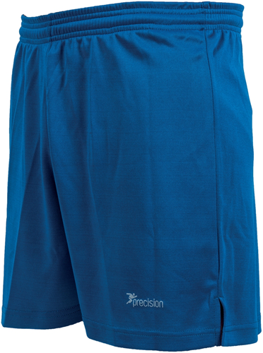 Precision sportshort Madrid junior voetbalbroek blauw M/L junior