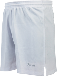 Precision voetbalshort Madrid volwassenen wit M sportbroek