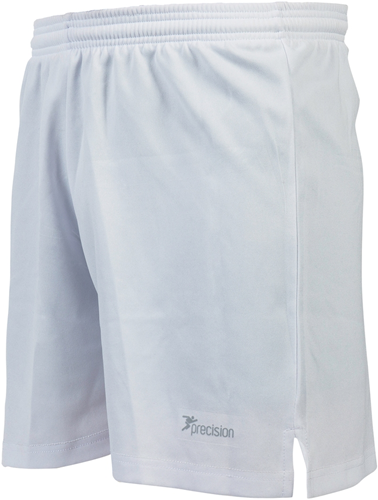 Precision voetbalbroek Madrid volwassenen wit - sportshort polyester