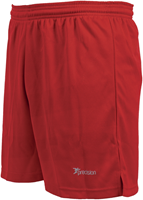 Precision sportshort Madrid voor volwassenen - voetbalbroek rood XL