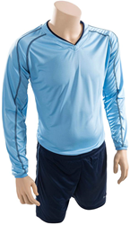 Precision sportset rugby shirt en short volwassenen XL blauw navy