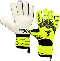 Precision keepershandschoenen Fusion X Flat Cut Essential junior maat 4 geel