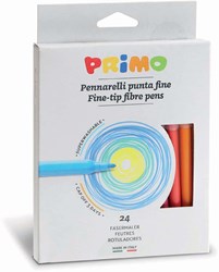 Primo Primo - 24 Viltstiften Uitwasbaar Dun Ã˜2.5 mm in Doos