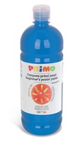 Primo kant-en-klare plakkaatverf, 1000 ml flacon met doorstroomdop cyaan
