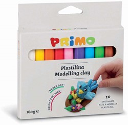 Primo PRIMO - Kneedklei 10 kleuren (10x18gr)