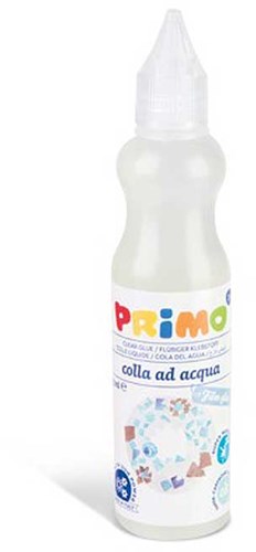Primo lijm op waterbasis - Transparante knutsel lijm 75ml flesje