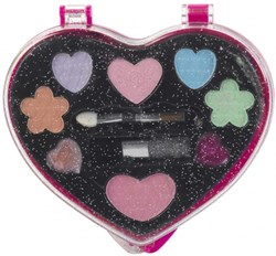 Klein coffret maquillage Princess Coralie en forme de cœur rose jouet