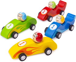Bigjigs Pull Back Racewagen