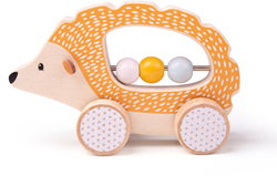 BigJigs Houten Egel Rollend Speelgoed - FSC 100% - Leren Tellen