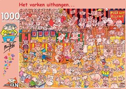Puzzelman De puzzelvarkentjes - Marc De Vos (1000)