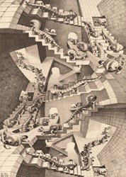 Puzzelman Het trappenhuis - M.C. Escher (1000)
