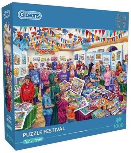 Gibsons Puzzle Festival - 1000 Teile-2