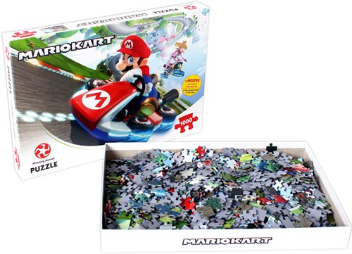 Puzzle Mario Kart Funracer 1000 pièces casse-tête fan merchandise-3