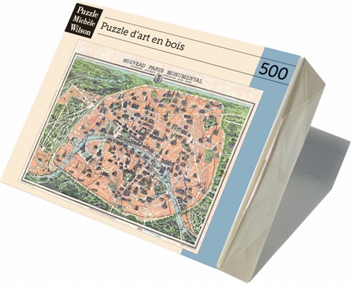 Michèle Wilson puzzle en bois monuments de Paris - puzzle 500 pièces-2