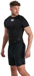 Canterbury Gilet de protection rugby noir-blanc-argent XL respirant