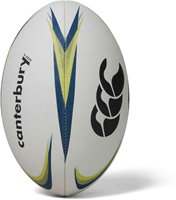 Canterbury rugbybal trainingsbal wit lime blauw maat 3 duurzaam grip