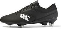 Canterbury chaussures de rugby Phoenix Raze SG noir blanc gazon adulte