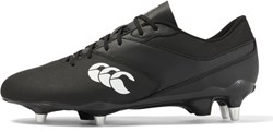 Canterbury chaussures de rugby Phoenix Raze SG noir blanc gazon adulte