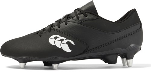 Canterbury chaussures de rugby Phoenix Raze SG noir blanc gazon adulte