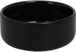Excellent Houseware bol en céramique noir 160ml - vaisselle élégante