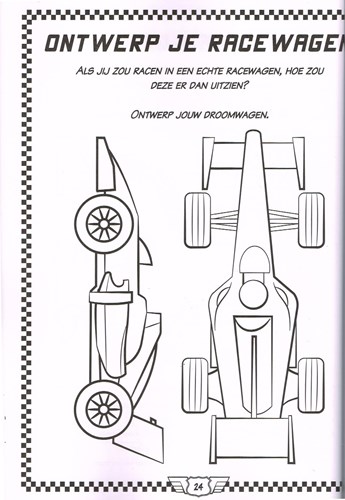 Autocollants et livre d'orthographe de voitures de course2,99