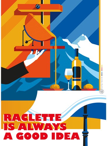 Marie-Chantal puzzel raclette 500 stukjes kleurrijk karton volwassenen