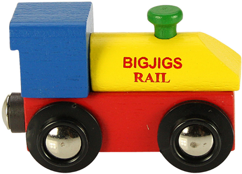 Bigjigs Lettertrein locomotief