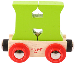 Bigjigs Lettertrein H