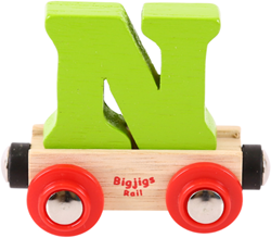 Bigjigs Lettertrein N