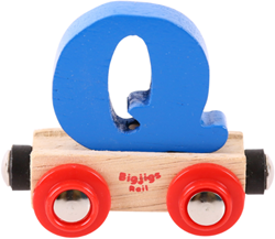 Bigjigs Lettertrein Q