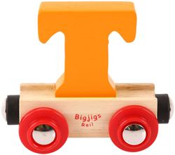 Bigjigs Lettertrein T