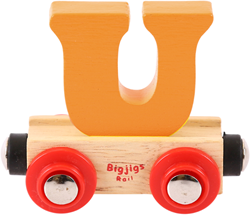 Bigjigs Lettertrein U