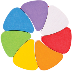 Bigjigs Houten Regenboogblaadjes