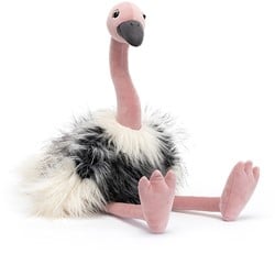 Jellycat Knuffel Ramonda Struisvogel - 15x15x55cm