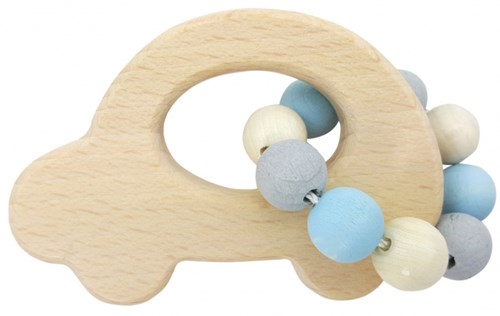 Hess Rammelaar auto (naturel/blauw)