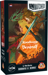 White Goblin Games bordspel Unmatched Roodkapje vs Beowulf 2 spelers