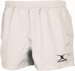 Gilbert rugbybroek Saracen wit - 2XL sportshort polyester