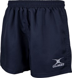 Gilbert short de rugby Saracen II bleu marine junior 7-8 ans - short de sport