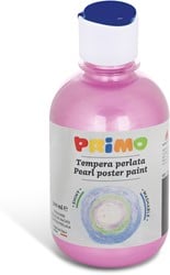 Primo kant-en-klare PEARLESCENT plakkaatverf, flacon 300 ml met doorstroomdop roze