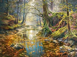 Castorland puzzel herfstbos legpuzzel - 2000 stukjes landschap