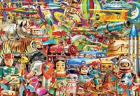 Grafika Retro Toys - 1000 Teile